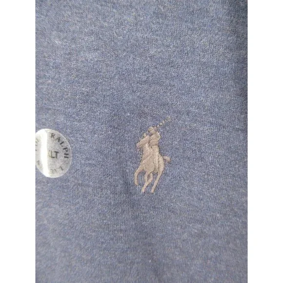 Ralph Lauren Polo Sweatshirt XXXL Tall Shawl Pullover Preppy 3XLT NEW